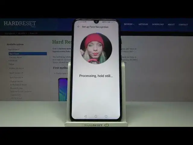 Video thumbnail for How to Set Up Face Unlock in Honor 20i – Add Face Unlock
