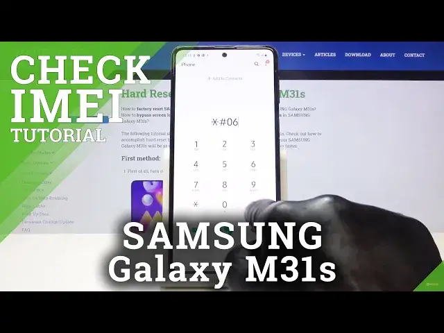 'Video thumbnail for How to Find IMEI Number and Serial Number on SAMSUNG Galaxy M31s – IMEI & Serial Number'