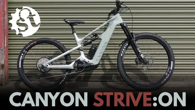 Video thumbnail for Canyon Strive:ON - Race Up, Rave Down