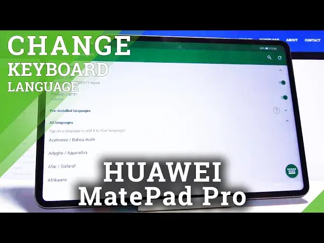 Video thumbnail for How to Change Keyboard Language in HUAWEI MatePad Pro – Find Language List