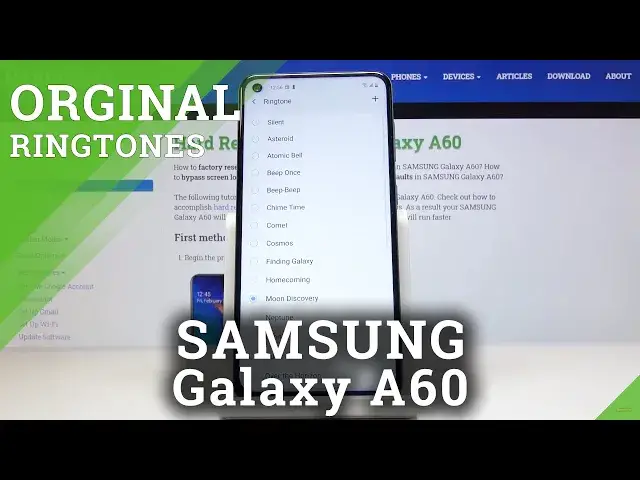 'Video thumbnail for How to Change Ringtone in SAMSUNG Galaxy A60 – Ringtone List'
