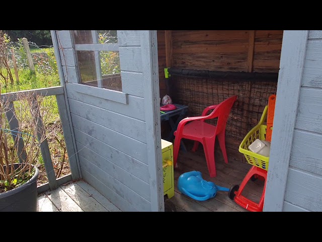 Video thumbnail for Vieillissement de la maisonnette Nino Oogarden 4 ans après le montage