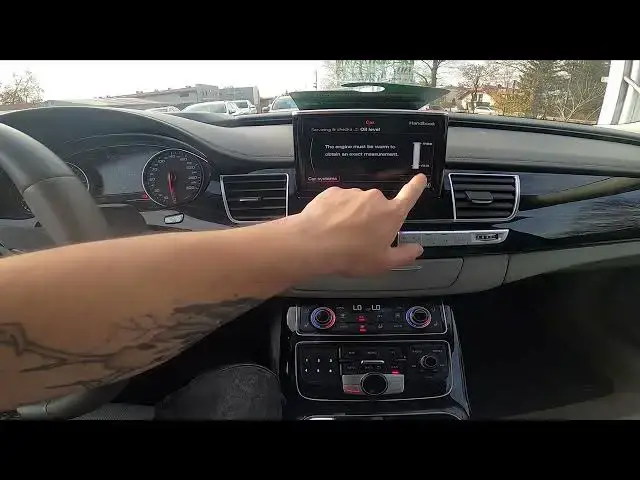 'Video thumbnail for How to Check Engine Oil Level via System in AUDI A8 D4 ( 2010 – 2017 )'