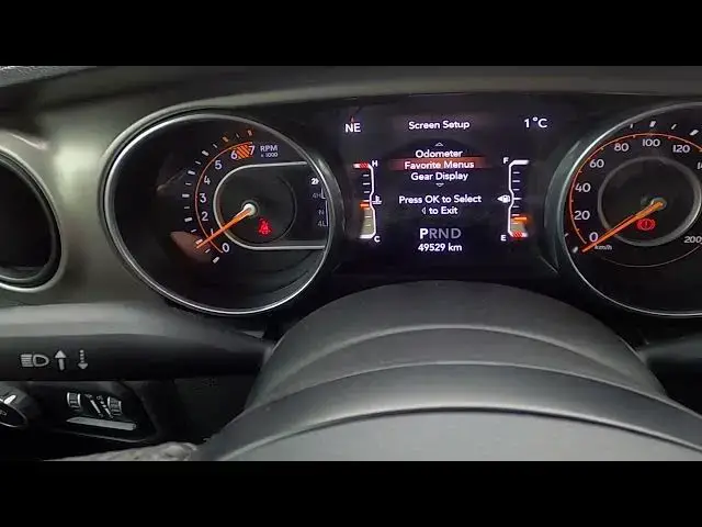 Video thumbnail for How to Adjust Functions Displayed on Instrument Cluster in Jeep Wrangler IV ( 2018 – now )