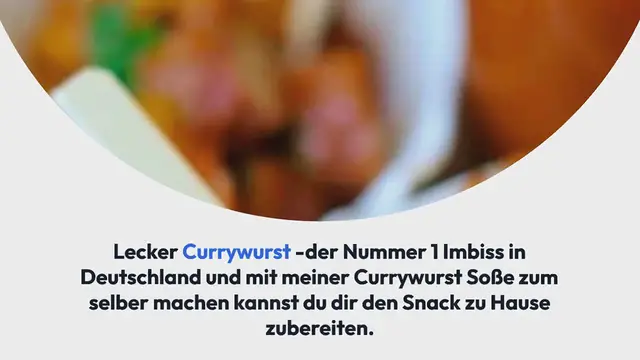 Video thumbnail for Currywurst-Soße - selber machen