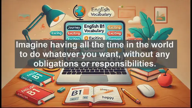 Video thumbnail for 2500 Must Know CEFR B1 Vocabulary - Leisure: Free Time for Relaxation and Recreation