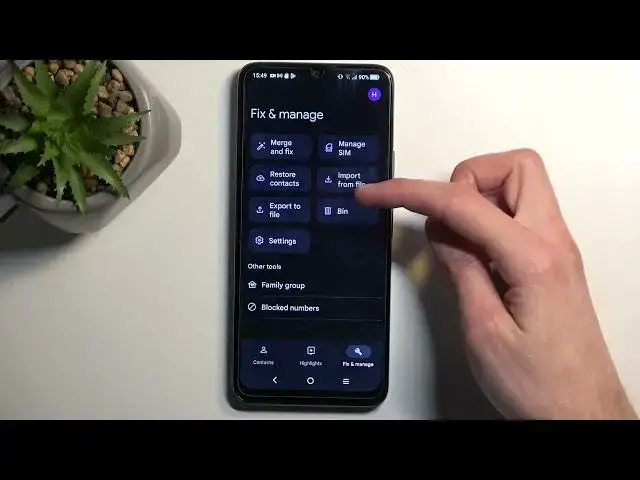 'Video thumbnail for How to Export Contacts from a SIM Card to Device Storage on TCL 408 - Copy Contacts'