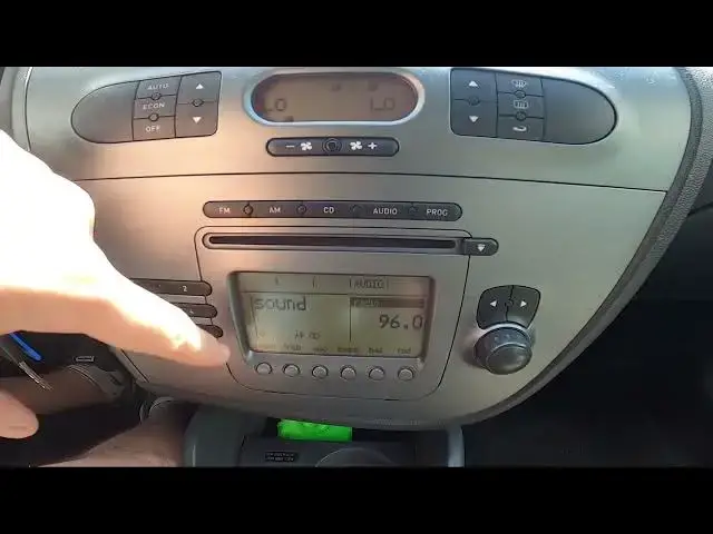 'Video thumbnail for How to Change Radio Source in Seat Leon II ( 2005 – 2012 ) - Enable AUX or Bluetooth'