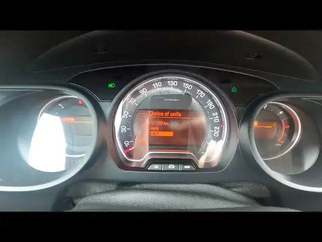 'Video thumbnail for How to Change Units in Citroen C5 III ( 2007 – 2017 ) - Set New Distance Units'