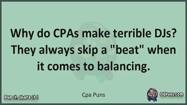Video thumbnail for Cpa - Jokes, Puns, Wordplays, and Laughter