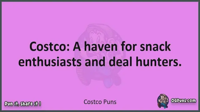 Video thumbnail for Costco - Jokes, Puns, Wordplays, and Laughter