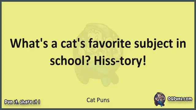 Video thumbnail for Cat - Jokes, Puns, Wordplays, and Laughter