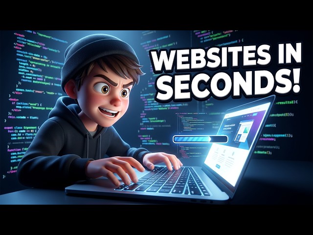 Video thumbnail for Create entire websites in seconds with this AI tool