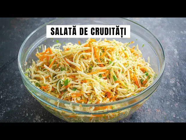 Video thumbnail for Salată de crudități - multe vitamine, puține calorii | Bucate Aromate
