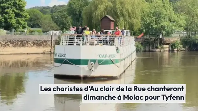 Video thumbnail for Malestroit. Les choristes d’Au clair de la Rue chanteront dimanche à Molac pour Tyfenn
