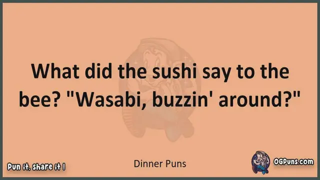 Video thumbnail for Dinner - Jokes, Puns, Wordplays, and Laughter