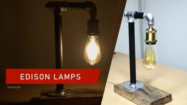Video thumbnail for How to make Edison Lamp | DIY Steampunk Table Lamp Ideas