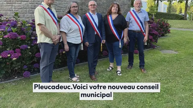 Video thumbnail for Pleucadeuc. Voici votre nouveau conseil municipal