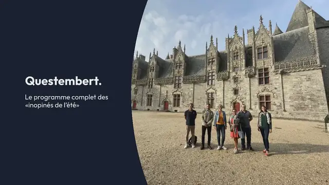 Video thumbnail for Questembert. Le programme complet des «inopinés de l’été»