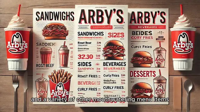 Video thumbnail for Arby’s Menu Prices