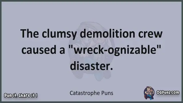 Video thumbnail for Catastrophe - Jokes, Puns, Wordplays, and Laughter