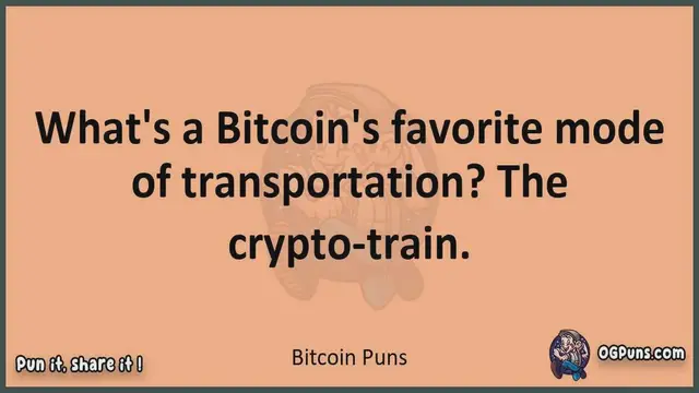 Video thumbnail for Bitcoin - Jokes, Puns, Wordplays, and Laughter