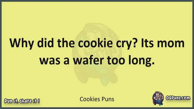 Video thumbnail for Cookies - Jokes, Puns, Wordplays, and Laughter