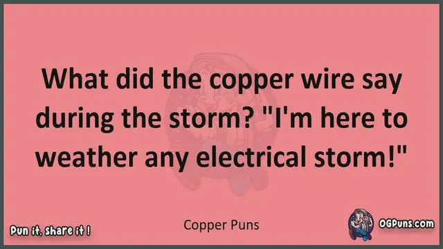 Video thumbnail for Copper - Jokes, Puns, Wordplays, and Laughter