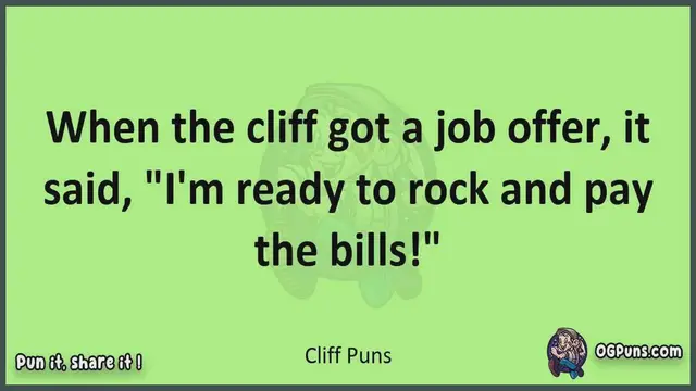 Video thumbnail for Cliff - Jokes, Puns, Wordplays, and Laughter