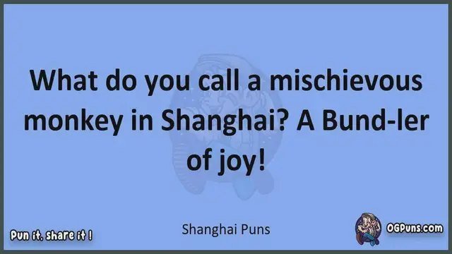 Video thumbnail for Shanghai - Jokes, Puns, Wordplays, and Laughter