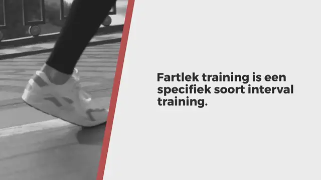 Video thumbnail for Fartlek training – Verbeter op een leuke manier je snelheid en conditie