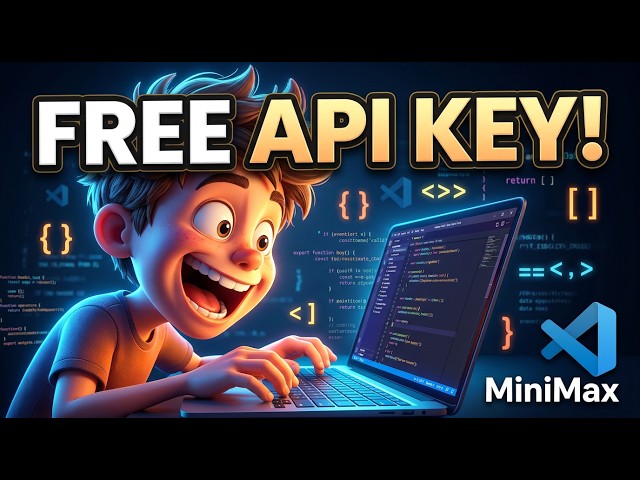 Video thumbnail for MINIMAX M2.7 Open Source with FREE API KEY