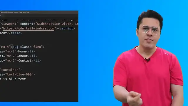 Video thumbnail for Our First Tailwind CSS Website_ Tailwind Tutorial #2
