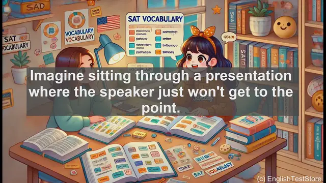Video thumbnail for 5000 Must Know SAT Vocabulary - What Does 'Prolix' Mean? Understanding Wordiness
