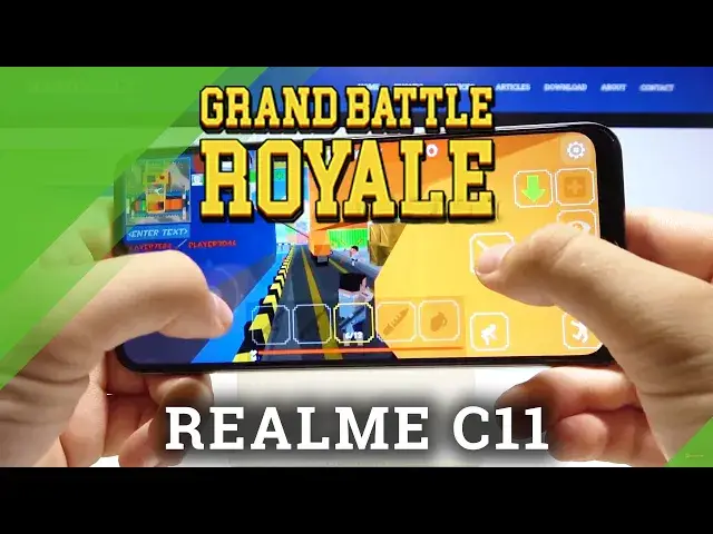 'Video thumbnail for Grand Battle Royale on REALME C11 - Gaming Quality Test'
