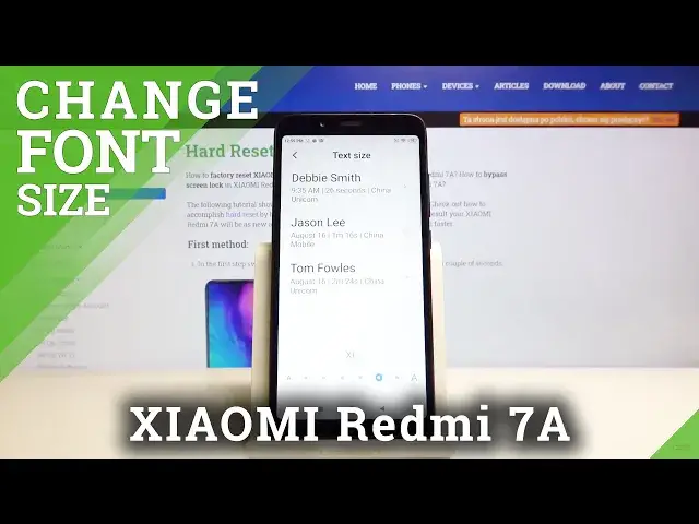 'Video thumbnail for How to Change Font Size in XIAOMI Redmi 7A – Make Font Bigger / Smaller'
