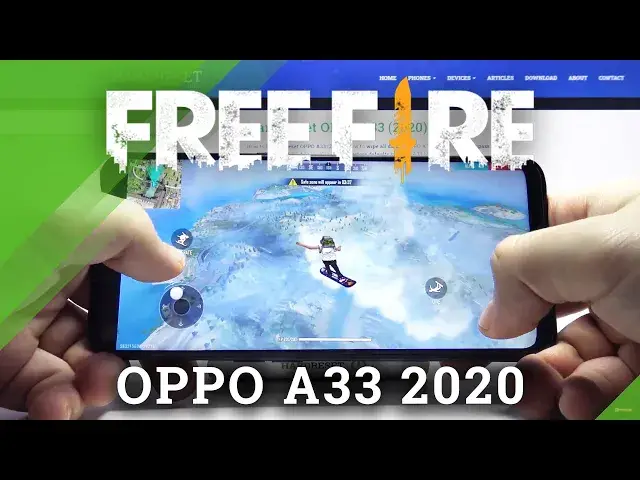 Video thumbnail for Garena Free Fire on OPPO A33 2020 - Gaming Quality Test