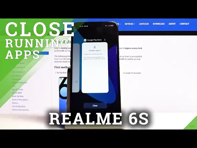 'Video thumbnail for How to Turn Off Running Apps in REALME 6s – Disable Background Apps'