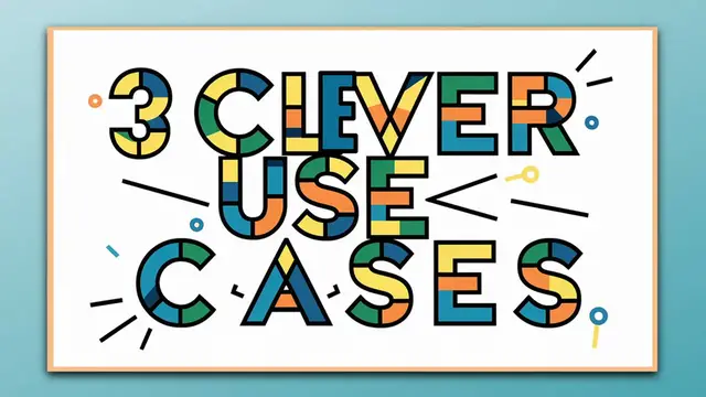 Video thumbnail for top 3 Clever Use Cases for ChatGPT