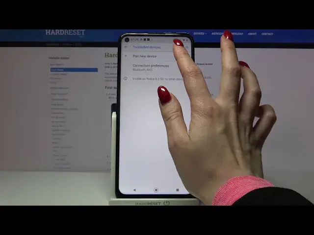 'Video thumbnail for How to Create Bluetooth Connection in Nokia 8.3 - Connect Bluetooth Device'
