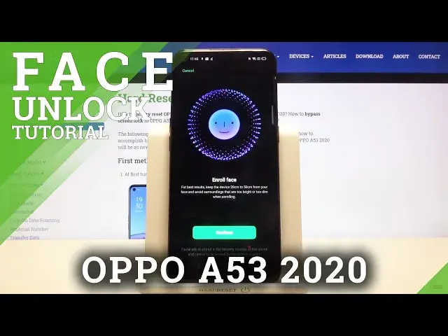 'Video thumbnail for How to Enable Face Recognition Technology in OPPO A53 2020 - Face Unlock'