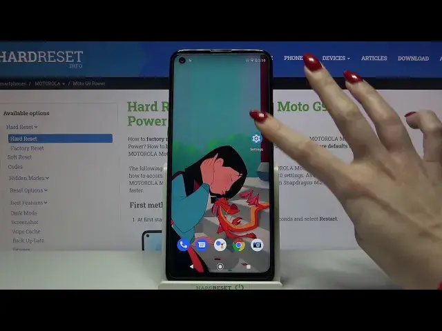 'Video thumbnail for Manage Display Settings and  Choose new Font Size - MOTOROLA Moto G9 Power'