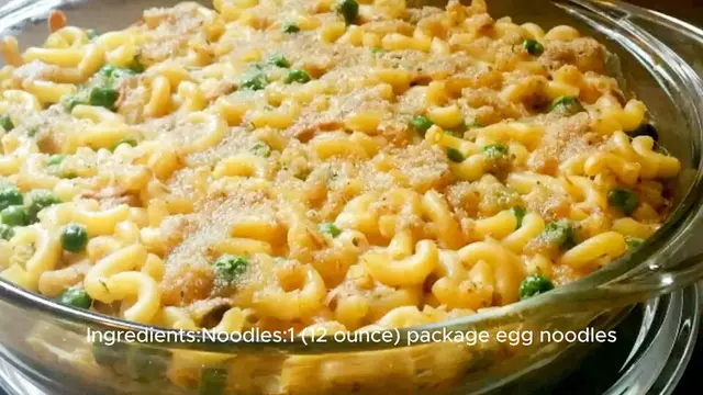 Video thumbnail for Tuna casserole recipe