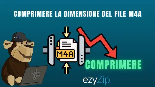 'Video thumbnail for Come Comprimere la Dimensione del File M4A Online (Guida Semplice)'