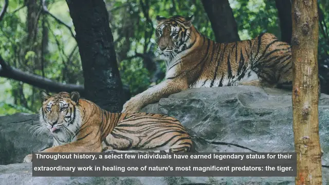 Video thumbnail for 10 Legendary Tiger Healers: Champions of Big Cat Conservation