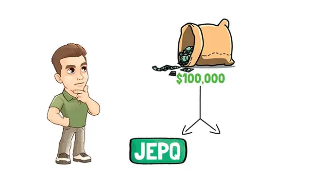 Video thumbnail for JEPQ vs SCHD_ $100k in → Which ETF Is better
