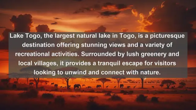 Video thumbnail for Discovering Tranquility: Top 10 Famous Lakes in Togo