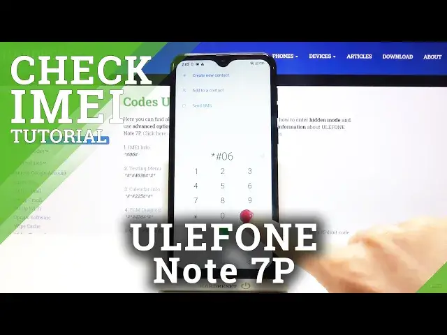 'Video thumbnail for How to Check IMEI & SN in ULEFONE Note 7P – IMEI Information'