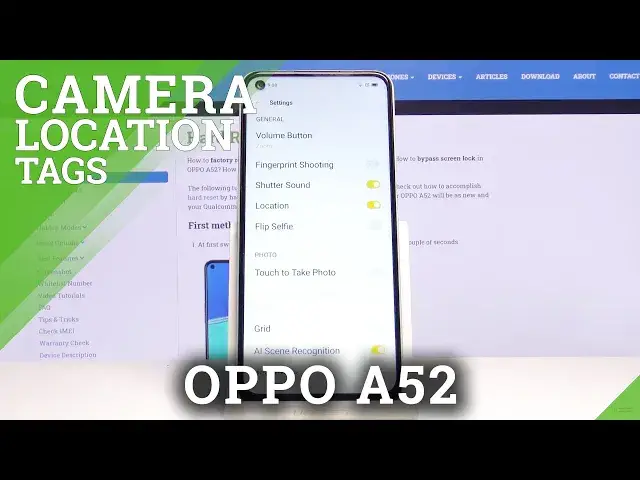 Video thumbnail for How to Enable Camera Location Tags in OPPO A52 – Location Options