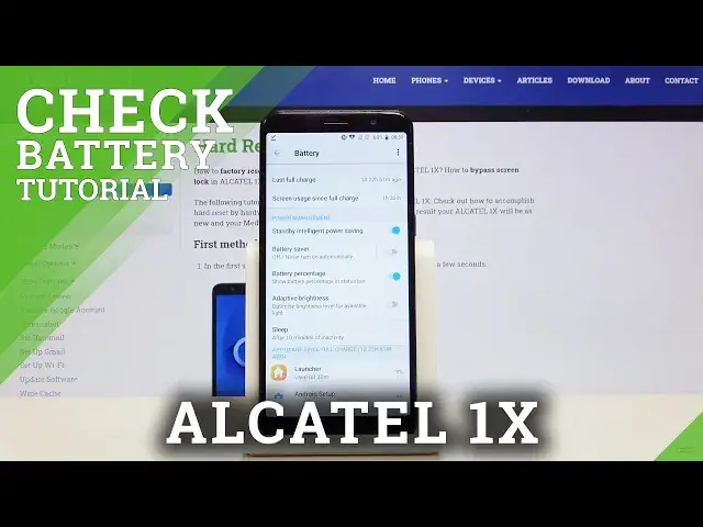'Video thumbnail for How to Check Battery Percentage in ALCATEL 1X – Track Battery Level'